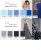 Креп стрейч Амузен 14-4122, 85 гр/м2, шир.150см, цвет голубой - купить в Новороссийске. Цена 148.37 руб.