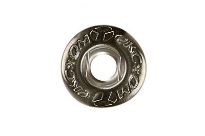 Кнопка металлическая "Альфа" с пружиной, 15 мм (уп. 720+/-20 шт), цвет никель - купить в Новороссийске. Цена: 1 466.73 руб.