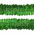 Тесьма с пайетками D4, шир. 30 мм/уп. 25+/-1 м, цвет зелёный - купить в Новороссийске. Цена: 1 087.39 руб.