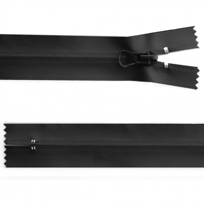 Молния водонепроницаемая PVC Т-7, 20 см, неразъемная, цвет чёрный - купить в Новороссийске. Цена: 21.56 руб.