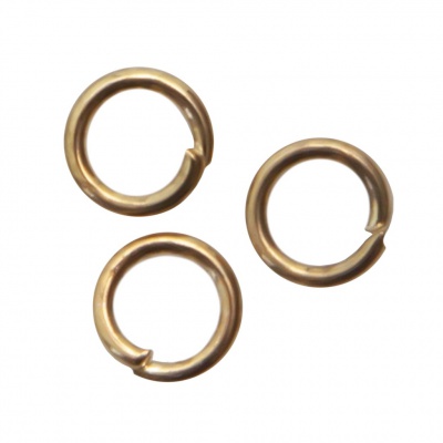 Кольцо  соединительное для бижутерии 4 мм, цв.-золото - купить в Новороссийске. Цена: 0.41 руб.