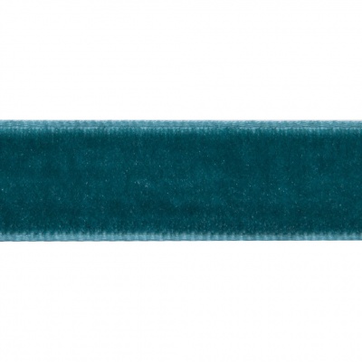 Лента бархатная нейлон, шир.12 мм, (упак. 45,7м), цв.65-изумруд - купить в Новороссийске. Цена: 392 руб.