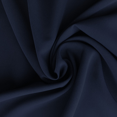 Костюмная ткань "Элис", 220 гр/м2, шир.150 см, цвет т.синий - купить в Новороссийске. Цена 308 руб.