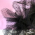 Евро-фатин горох, 100% полиэфир, 15 г/м2, 150 см. 16-167/черный - купить в Новороссийске. Цена 241.13 руб.