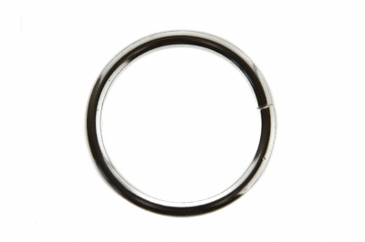 Кольцо металлическое d-3 х 32 мм, цв.-никель - купить в Новороссийске. Цена: 3.92 руб.