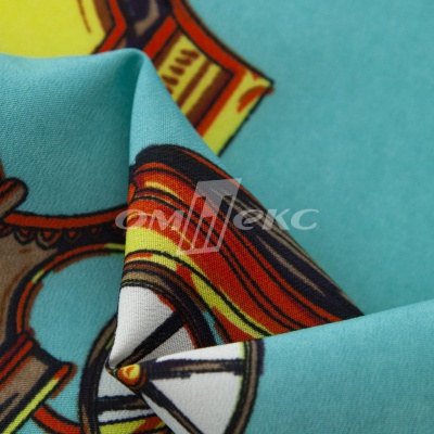 Плательная ткань "Фламенко" 16.2, 80 гр/м2, шир.150 см, принт этнический - купить в Новороссийске. Цена 243.96 руб.