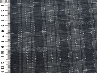 Ткань костюмная клетка 25235 2003, 185 гр/м2, шир.150см, цвет серый/сер - купить в Новороссийске. Цена 