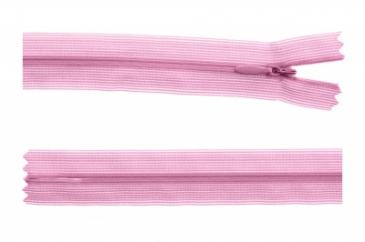 Молния потайная Т3 513, 20 см, капрон, цвет св.розовый - купить в Новороссийске. Цена: 5.12 руб.