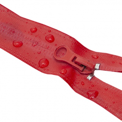 Молния водонепроницаемая PVC Т-7, 90 см, разъемная, цвет (820) красный - купить в Новороссийске. Цена: 61.18 руб.