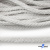 Шнур плетеный d-6 мм круглый, 70% хлопок 30% полиэстер, уп.90+/-1 м, цв.1076-белый - купить в Новороссийске. Цена: 588 руб.