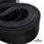Регилиновая лента мягкая, пластик, шир.40мм, (уп.22+/-0,5м), цв.- черный - купить в Новороссийске. Цена: 294 руб.