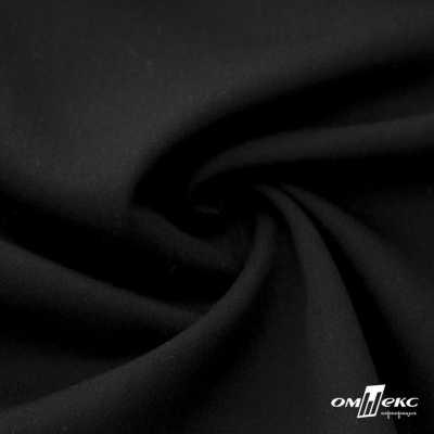 Ткань костюмная "Эльза" 80% P, 16% R, 4% S, 160 г/м2, шир.150 см, цв-черный #1 - купить в Новороссийске. Цена 332.71 руб.