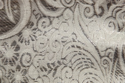 Ткань костюмная жаккард №10, 140 гр/м2, шир.150см, цвет св.серебро - купить в Новороссийске. Цена 383.29 руб.