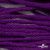 Шнур плетеный d-6 мм, круглый 70% хлопок 30% полиэстер, уп.90+/-1 м, цв.1084-фиолет - купить в Новороссийске. Цена: 588 руб.