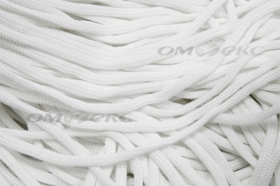 Шнур Т-02 (4с2) мелкое плетение 4мм 100 м белый - купить в Новороссийске. Цена: 2.50 руб.