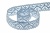 Тесьма кружевная 0621-1346А, шир. 13 мм/уп. 20+/-1 м, цвет 132-голубой - купить в Новороссийске. Цена: 569.26 руб.