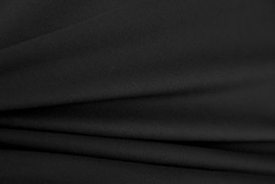 Трикотаж "Grange" BLACK 1# (2,38м/кг), 280 гр/м2, шир.150 см, цвет чёрно-серый - купить в Новороссийске. Цена 861.22 руб.