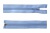 Спиральная молния Т5 351, 75 см, автомат, цвет св.голубой - купить в Новороссийске. Цена: 16.28 руб.