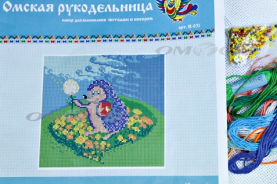 ОМБН-2 Набор для вышивания (бисер+мулине) - купить в Новороссийске. Цена: 197.50 руб.