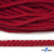 Шнур плетеный d-6 мм, круглый 70% хлопок 30% полиэстер, уп.90+/-1 м, цв.1064-красный - купить в Новороссийске. Цена: 588 руб.