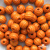 0309-Бусины деревянные "ОмТекс", 16 мм, упак.50+/-3шт, цв.003-оранжевый - купить в Новороссийске. Цена: 62.22 руб.