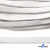 Шнур плетеный d-8 мм плоский, 70% хлопок 30% полиэстер, уп.85+/-1 м, цв.1018-белый - купить в Новороссийске. Цена: 735 руб.