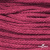 Шнур плетеный d-6 мм, 70% хлопок 30% полиэстер, уп.90+/-1 м, цв.1068-фуксия - купить в Новороссийске. Цена: 588 руб.