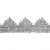 Тесьма металлизированная 0384-0240, шир. 40 мм/уп. 25+/-1 м, цвет серебро - купить в Новороссийске. Цена: 490.74 руб.
