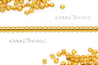 Бисер (SL) 11/0 ( упак.100 гр) цв.22 - золото - купить в Новороссийске. Цена: 53.34 руб.
