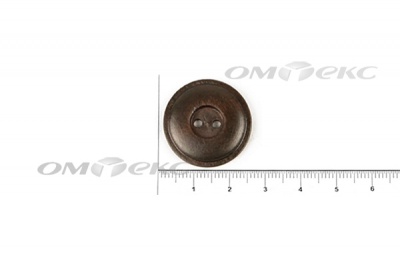 Пуговица деревянная круглая №54 (25мм) - купить в Новороссийске. Цена: 4.12 руб.