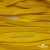 Шнур плетеный (плоский) d-12 мм, (уп.90+/-1м), 100% полиэстер, цв.269 - жёлтый - купить в Новороссийске. Цена: 8.62 руб.