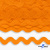 Тесьма вьюнчик 0381-0080, 8 мм/упак.33+/-1м, цвет 9511-оранжевый - купить в Новороссийске. Цена: 107.26 руб.