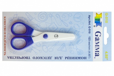 Ножницы G-510 детские 123 мм - купить в Новороссийске. Цена: 137.45 руб.