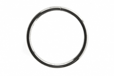 Кольцо металлическое №40 мм, цв.-никель - купить в Новороссийске. Цена: 4.45 руб.