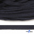 Шнур плетеный d-8 мм плоский, 70% хлопок 30% полиэстер, уп.85+/-1 м, цв.1010-т.синий - купить в Новороссийске. Цена: 735 руб.