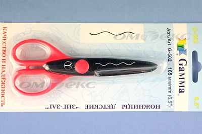 Ножницы G-502 детские 165 мм - купить в Новороссийске. Цена: 292.21 руб.