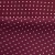 Креп стрейч Амузен, 85 г/м2, 19-2024 (темный рубин)/белый мелкий горох, шир.150 см - купить в Новороссийске. Цена 220.50 руб.