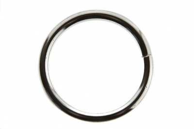 Кольцо металлическое d-38 мм, цв.-никель - купить в Новороссийске. Цена: 4.89 руб.