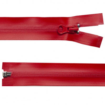 Молния водонепроницаемая PVC Т-7, 90 см, разъемная, цвет (820) красный - купить в Новороссийске. Цена: 61.18 руб.