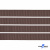 Репсовая лента 005, шир. 6 мм/уп. 50+/-1 м, цвет коричневый - купить в Новороссийске. Цена: 88.45 руб.