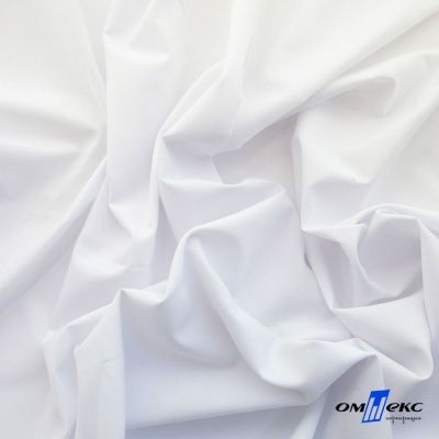 Ткань сорочечная Илер 100%полиэстр, 120 г/м2 ш.150 см, цв.белый - купить в Новороссийске. Цена 290.24 руб.