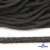 Шнур плетеный d-6 мм круглый, 70% хлопок 30% полиэстер, уп.90+/-1 м, цв.1088-т.серый - купить в Новороссийске. Цена: 588 руб.