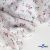 Ткань Муслин принт, 100% хлопок, 125 гр/м2, шир. 140 см, #2308 цв. 6 белый с цветком - купить в Новороссийске. Цена 413.11 руб.