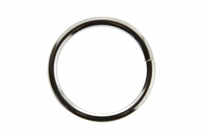 Кольцо металлическое d-32 мм, цв.-никель - купить в Новороссийске. Цена: 3.54 руб.