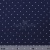 Креп стрейч Амузен, 85 г/м2, 19-3920 (т. синий)/белый мелкий горох, шир.150 см - купить в Новороссийске. Цена 220.50 руб.