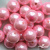 0404-00108-Бусины пластиковые под жемчуг "ОмТекс", 16 мм, (уп.50гр=24+/-1шт) цв.101-св.розовый - купить в Новороссийске. Цена: 44.18 руб.