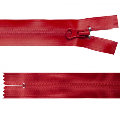 Молния водонепроницаемая PVC Т-7, 20 см, неразъемная, цвет (820)-красный - купить в Новороссийске. Цена: 21.56 руб.