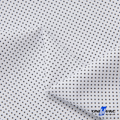 Ткань сорочечная Этна, 120 г/м2, 58% пэ,42% хл, (арт.112) принтованная, шир.150 см, горох - купить в Новороссийске. Цена 356.25 руб.