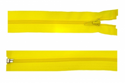 Спиральная молния Т5 131, 90 см, автомат, цвет жёлтый - купить в Новороссийске. Цена: 14.20 руб.