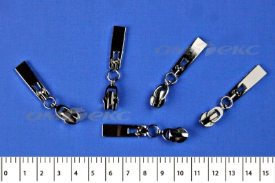Слайдер декоративный, металлический №1/спираль Т7/никель - купить в Новороссийске. Цена: 6.29 руб.